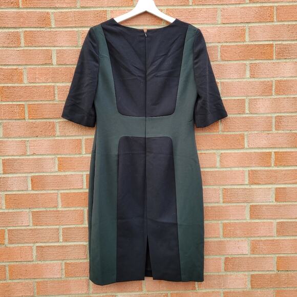 HOBBS Etoile Colorblock Sheath Dress Size 8 - Picture 4 of 6